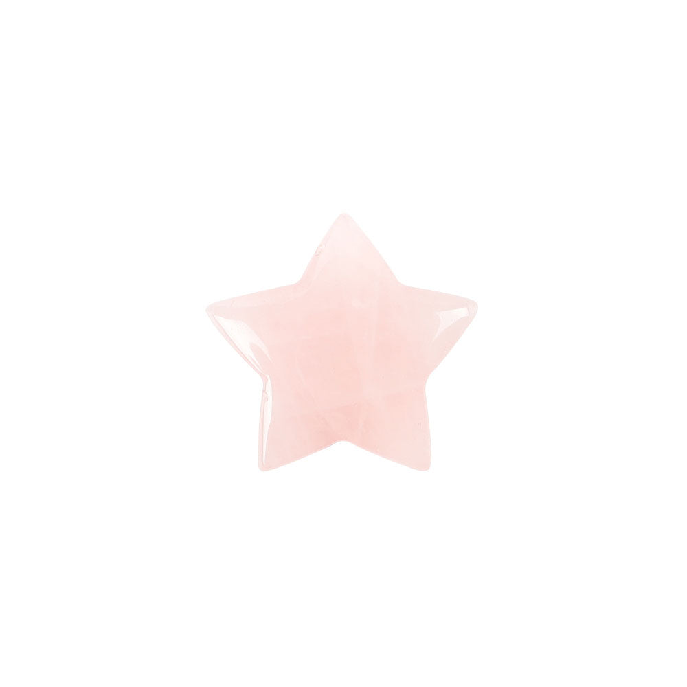 1" Hand-Carved Crystal Stars Assorted Gemstones 1 Inch