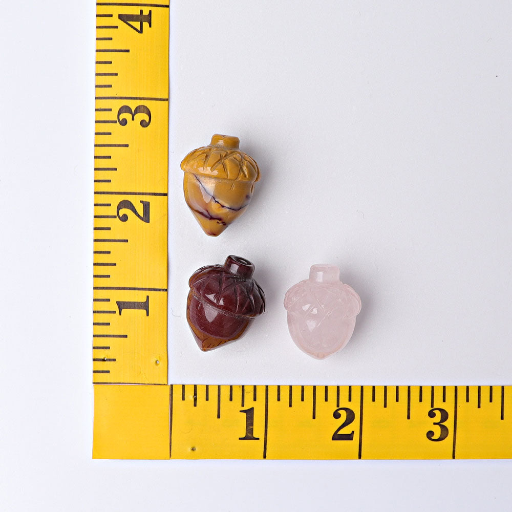 1 inch Crazy Agate Crystal Figurine Carving - Healing Energy