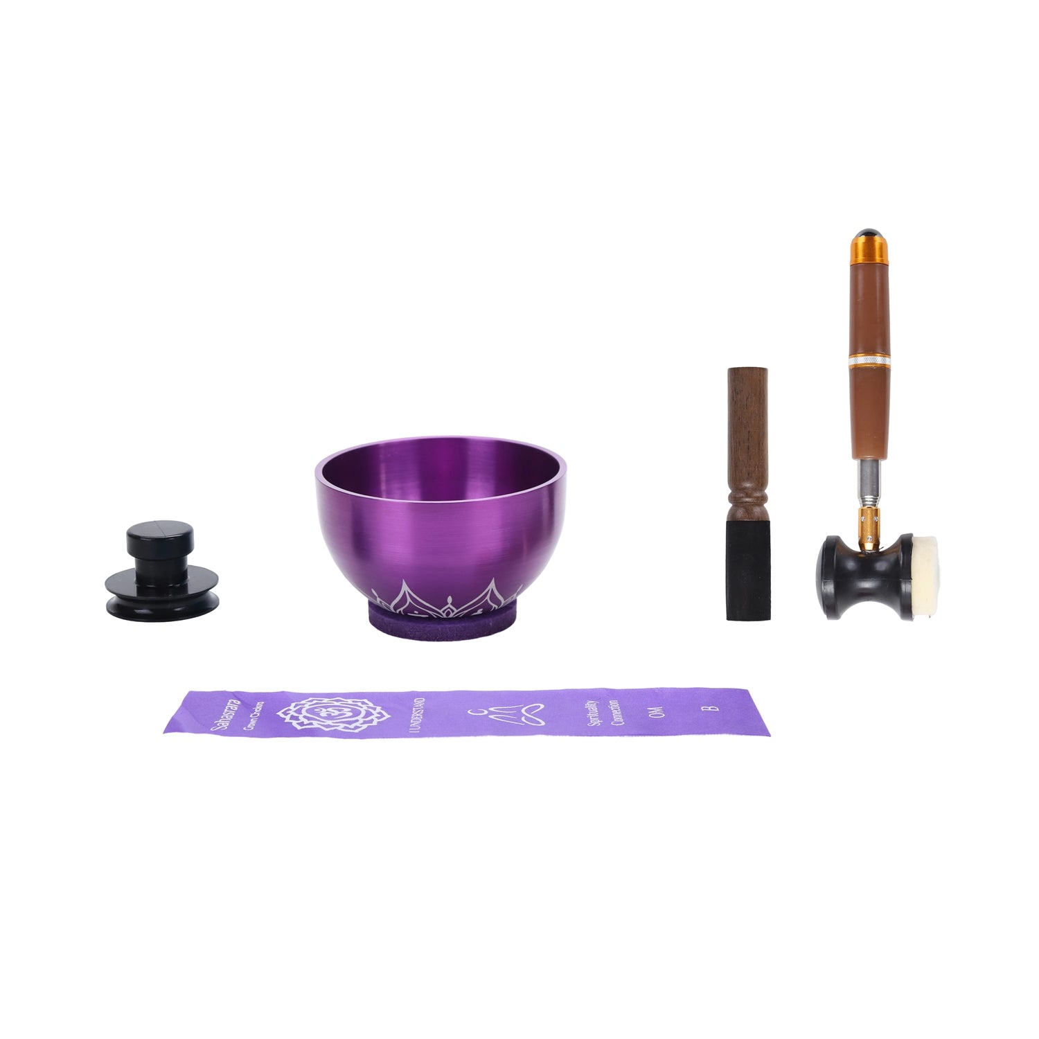 963 Hz Solfeggio Tibetan Singing Bowl - Crown Chakra - TI Note