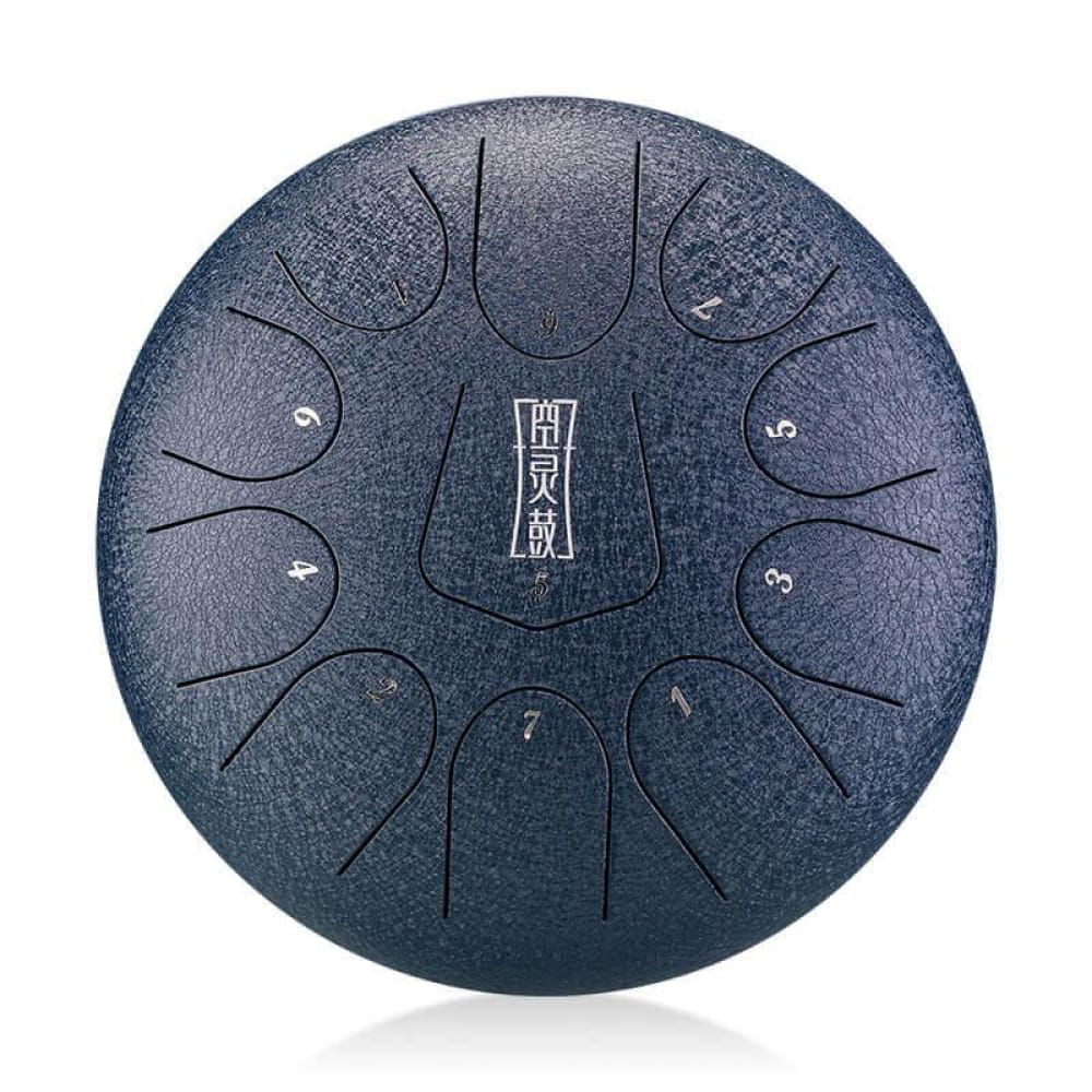 10 Inch 11 Note D Key Alloy Steel Tongue Drum - Triangle Style - 10 Inches/11 Notes (D Major)