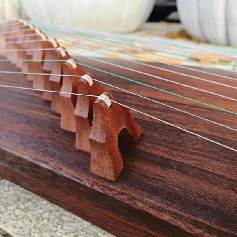 100Cm Portable Small Guzheng 21 Strings Handmade Paulownia Wood Zither Beginner Guqin Gifts Traditional Chinese Music Instrument