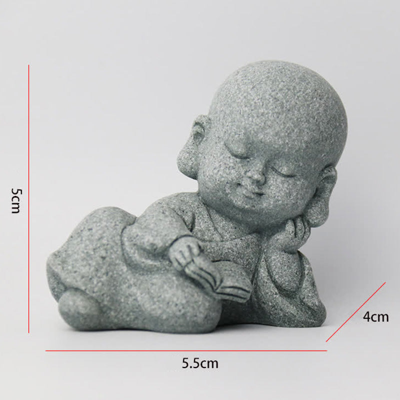 Handmade Sandstone Buddha Statue for Meditation and Serenity