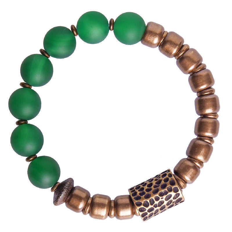10mm Red Agate Confidence Bracelet for Fortune