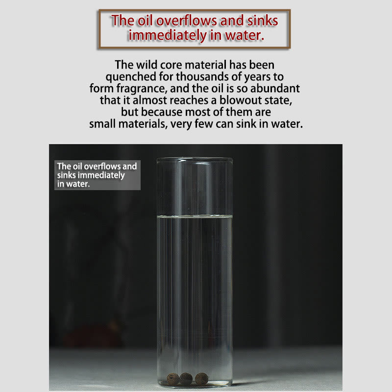 108 Beads Tarakan Agarwood Wood Mala Bracelet for Protection