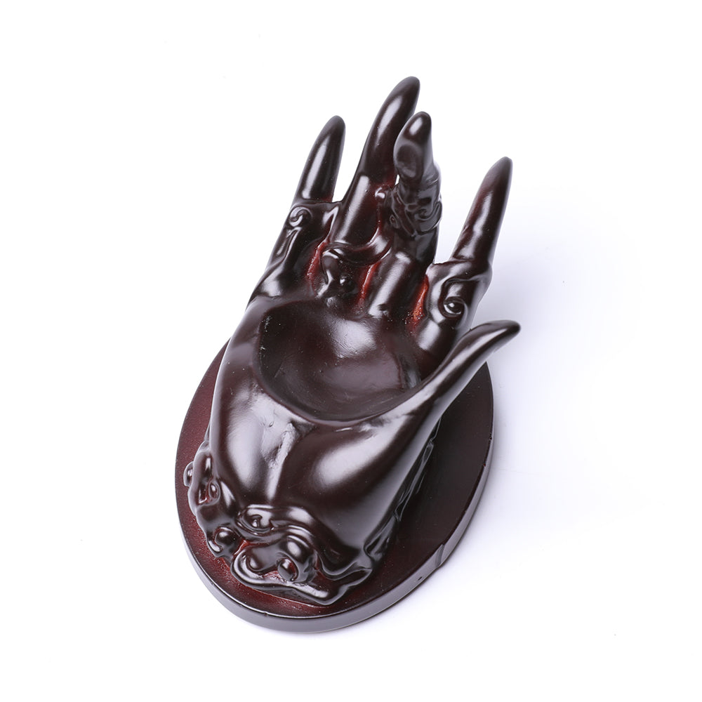 10cm Resin Guanyin Hand Crystal Display Stand