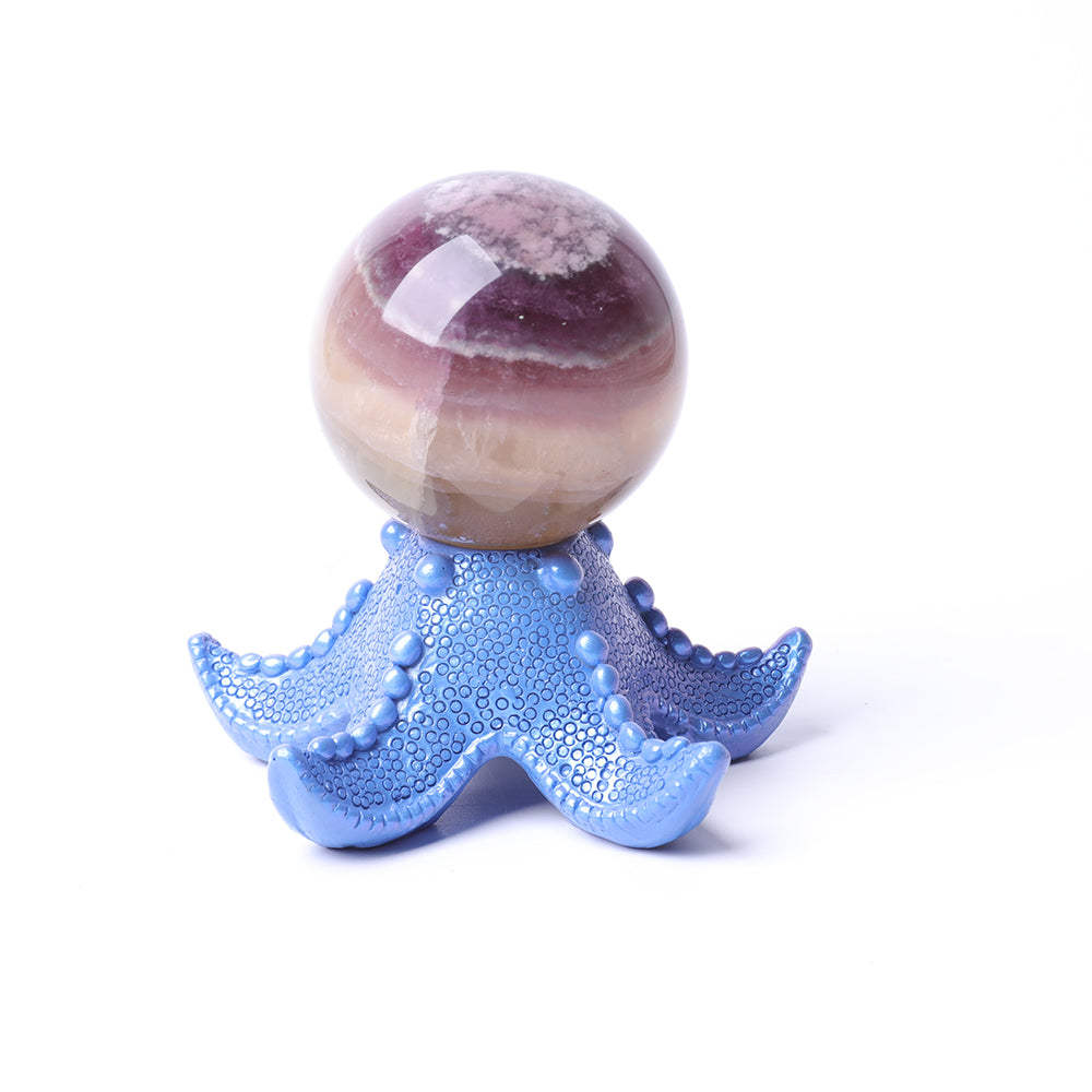 10cm Resin Starfish Crystal Display Stand