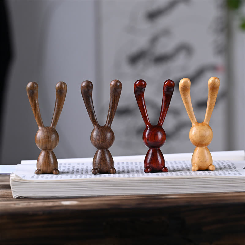 10cm Rosewood Zen Decor Warmth Wood Decoration