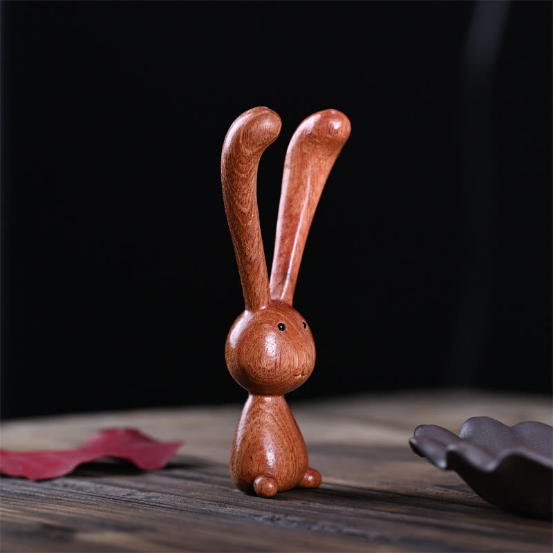 10cm Rosewood Zen Decor Warmth Wood Decoration