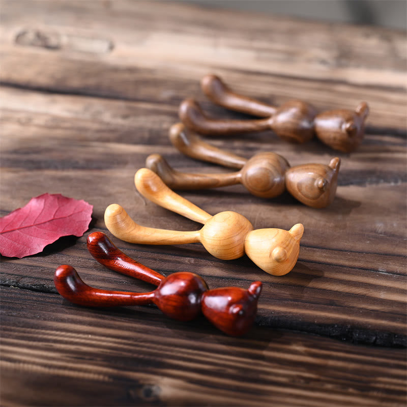 10cm Rosewood Zen Decor Warmth Wood Decoration