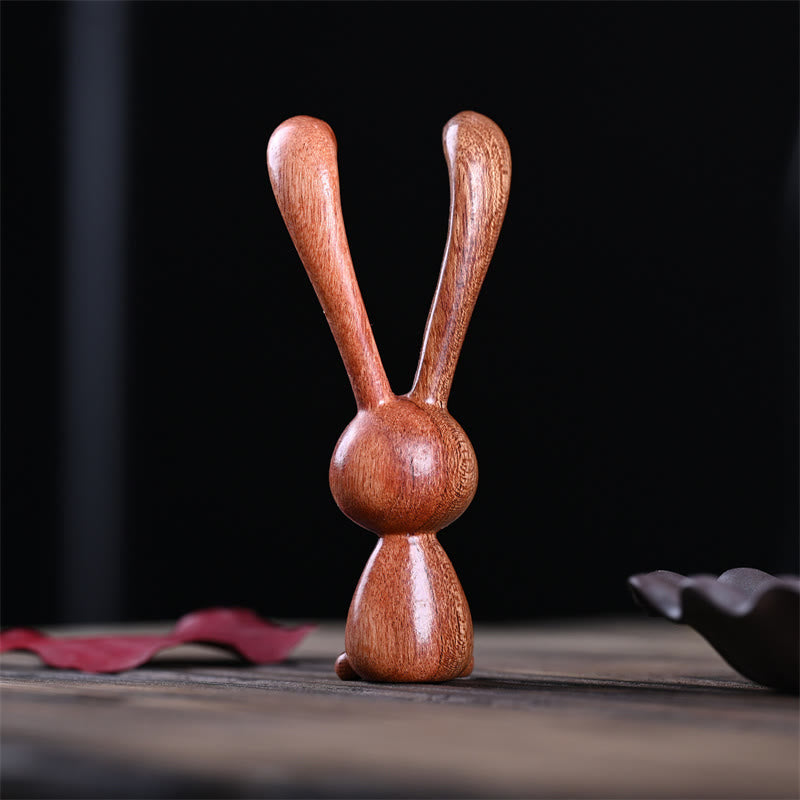 10cm Rosewood Zen Decor Warmth Wood Decoration