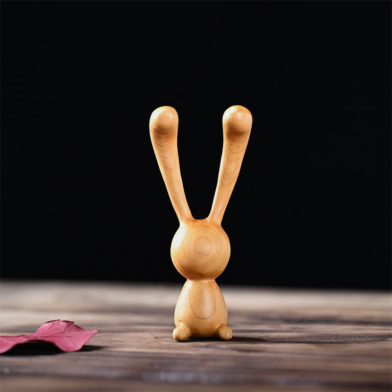 10cm Rosewood Zen Decor Warmth Wood Decoration