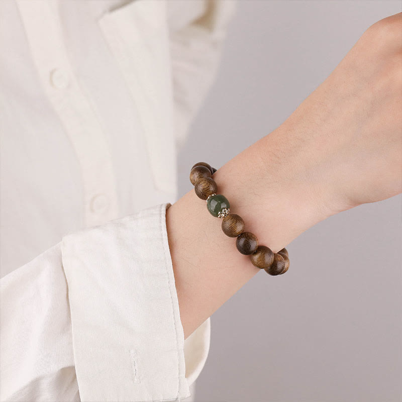10mm Agarwood Good Luck Strength and Calm Bracelet