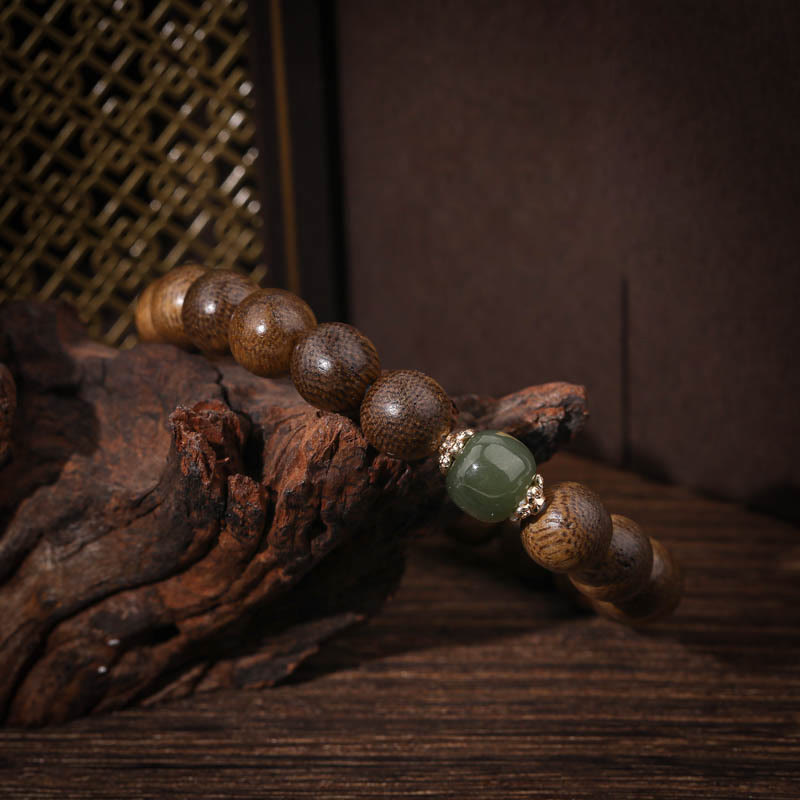 10mm Agarwood Good Luck Strength and Calm Bracelet
