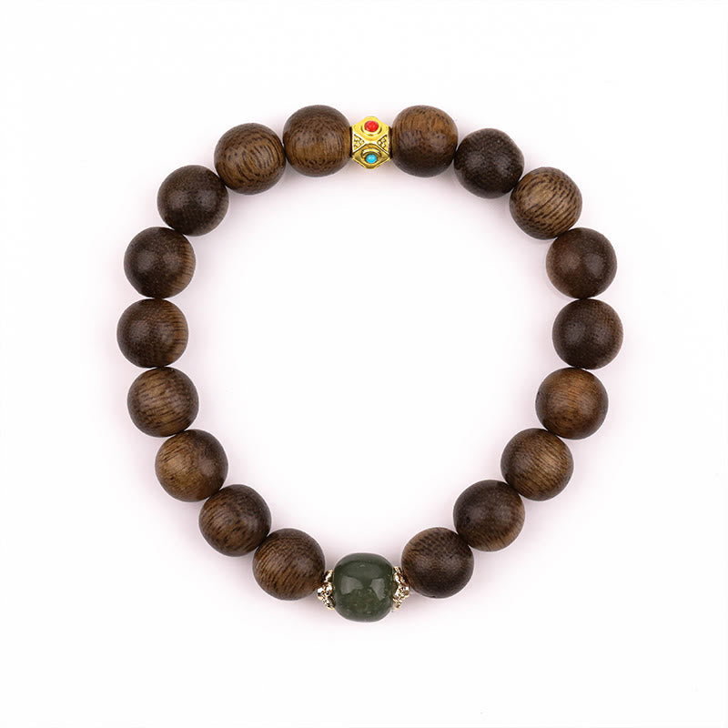 10mm Agarwood Good Luck Strength and Calm Bracelet