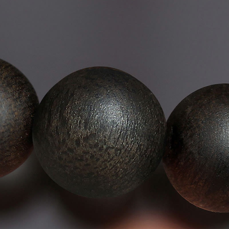 10mm Agarwood Strength Bracelet - Rare Dalat White Qinan Sinking