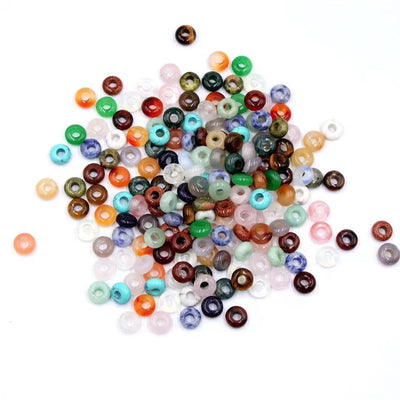 10mm Big Hole Round Crystal Beads for Jewelry DIY Making