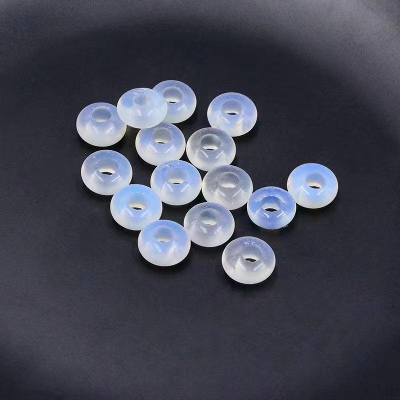 10mm Big Hole Round Crystal Beads for Jewelry DIY Making