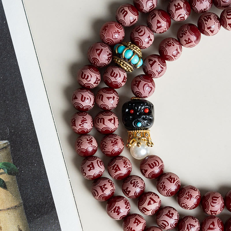 10mm Bodhi Seed Om Mani Padme Hum Harmony Bracelet