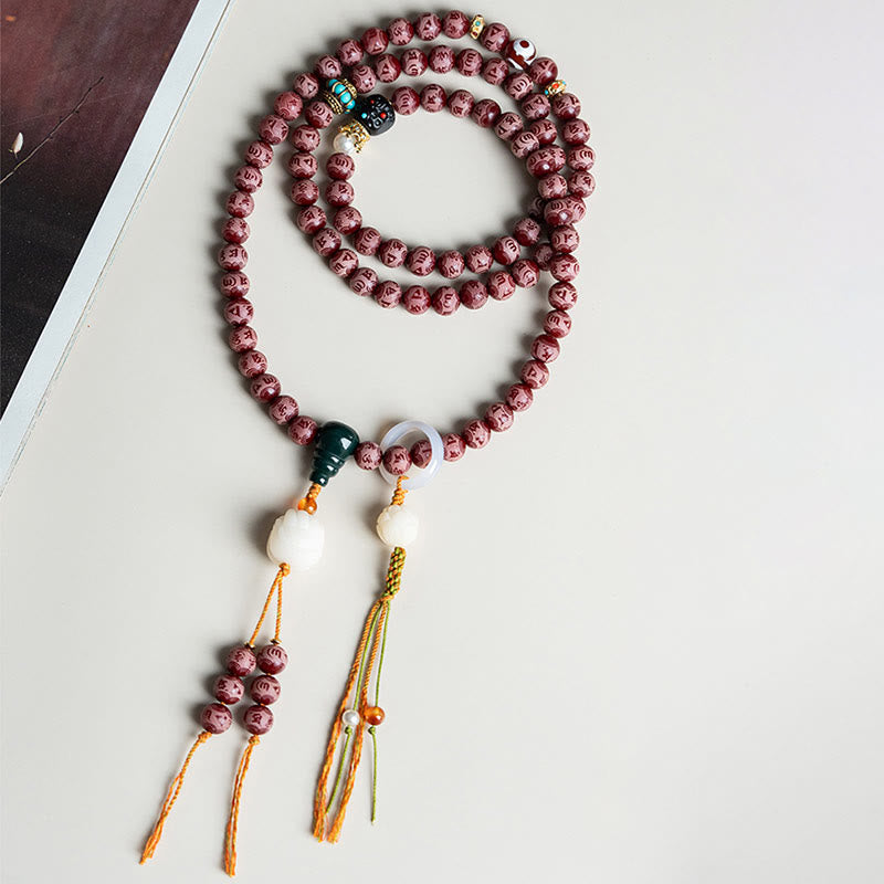 10mm Bodhi Seed Om Mani Padme Hum Harmony Bracelet