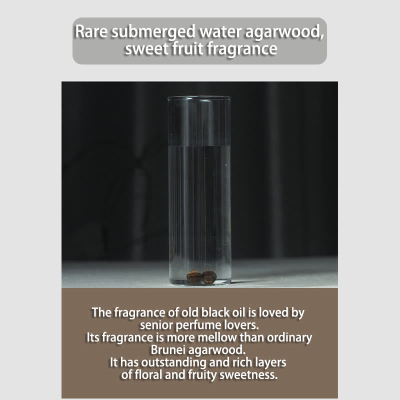 10mm Brunei Agarwood Water Ripple Peace Bracelet