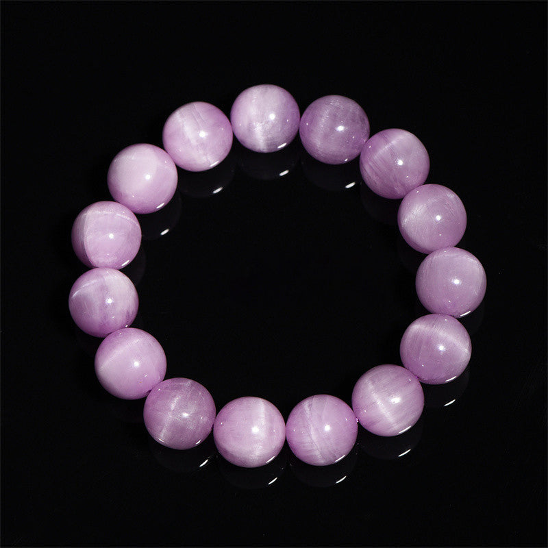 10mm Kunzite Spiritual Bracelet for Love and Growth