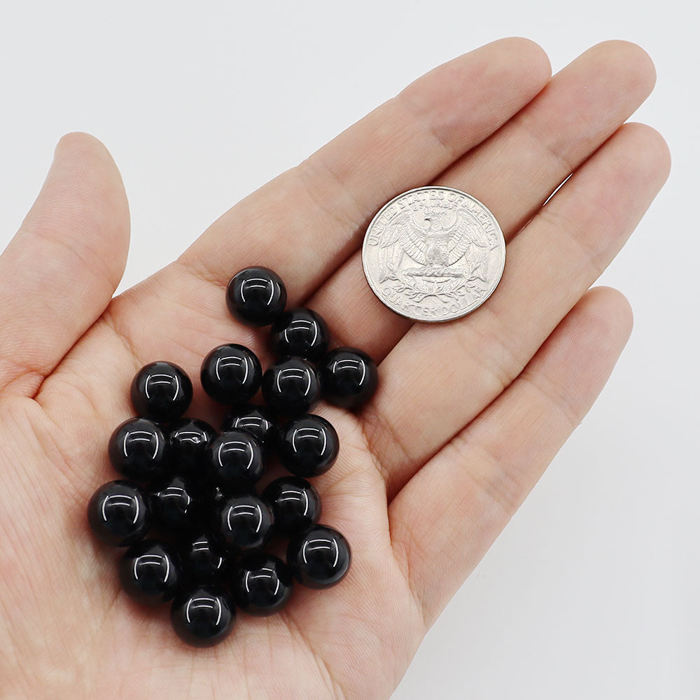 10mm Round Natural Crystal Beads Set 30pcs Energy Healing Stones