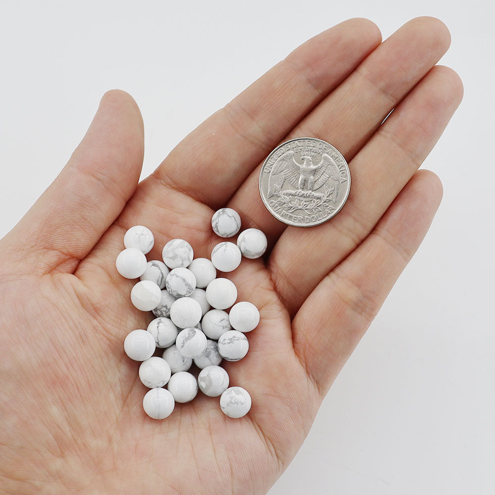 10mm Round Natural Crystal Beads Set 30pcs Energy Healing Stones