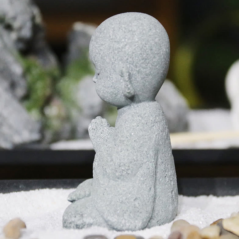 Sandstone Buddha Statue for Meditation and Compassion | Home Decor