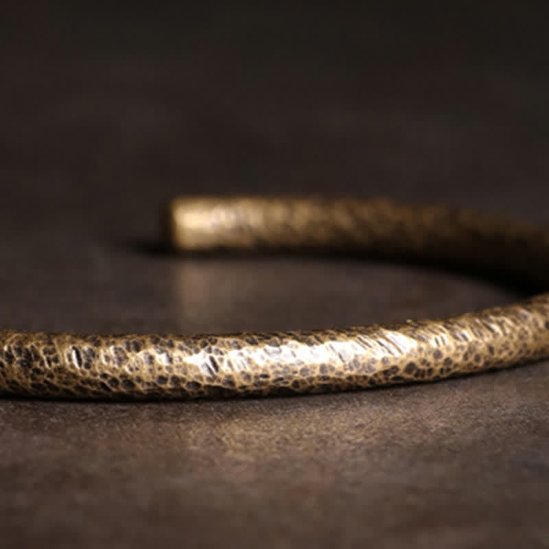 Copper Balance Adjustable Cuff Bracelet for Spiritual Healing