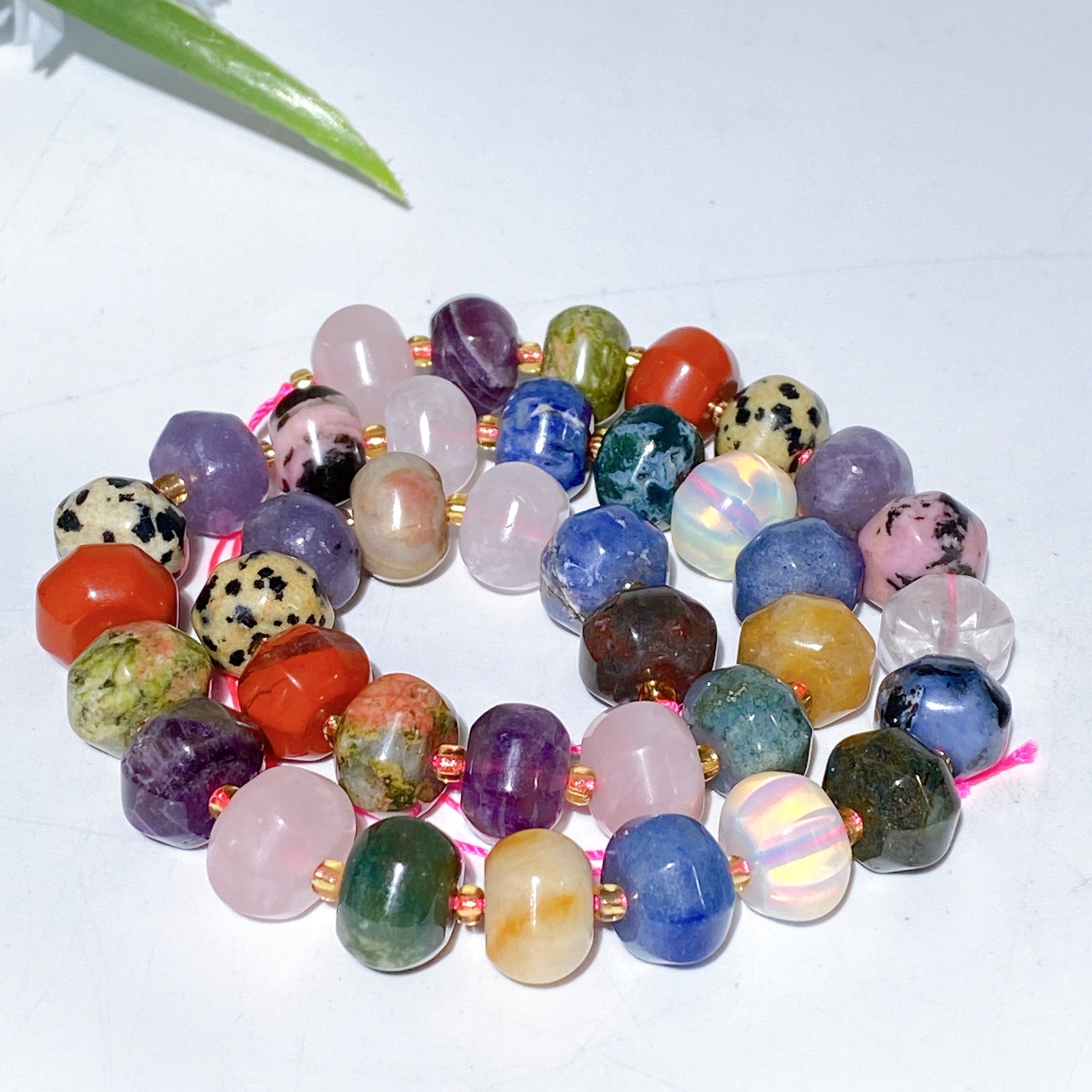 11mm Mixed Crystal Beads String for Jewelry Making
