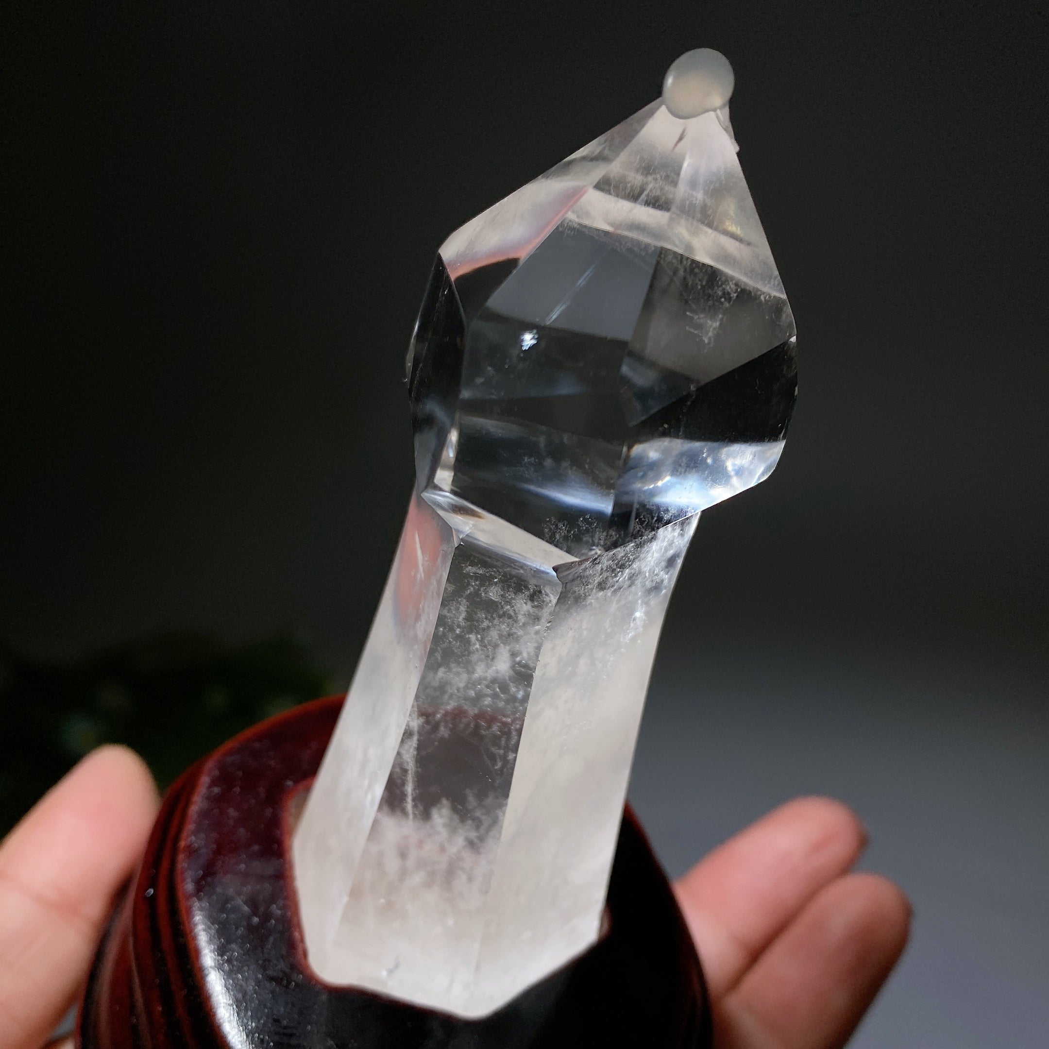 12-20cm Clear Quartz Crystal Wand for Healing Energy