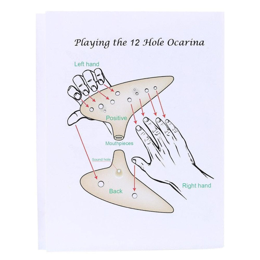 Buy 12 Hole Alto C Ceramic Ocarina | Free Shipping