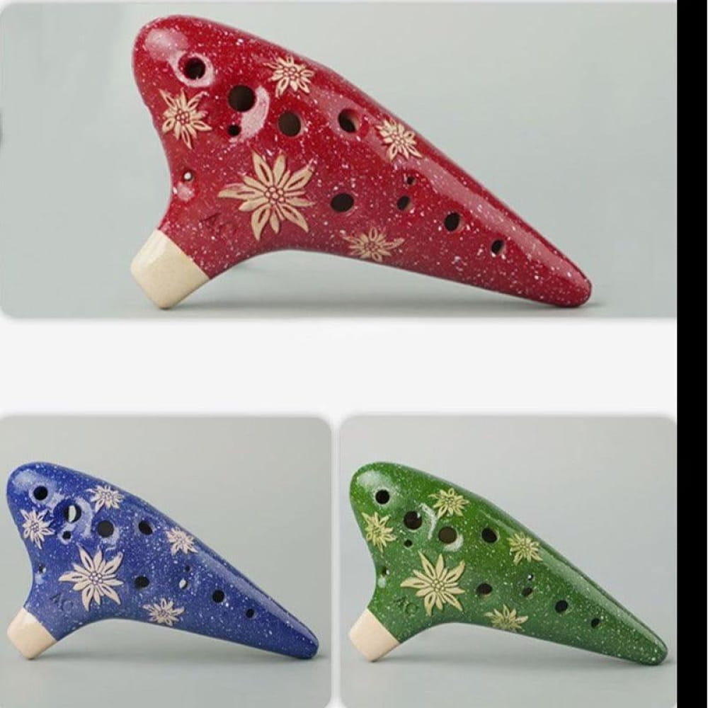 12 Hole Alto C Ocarina Flute for Zelda Music Lovers - Ocarina - On sale