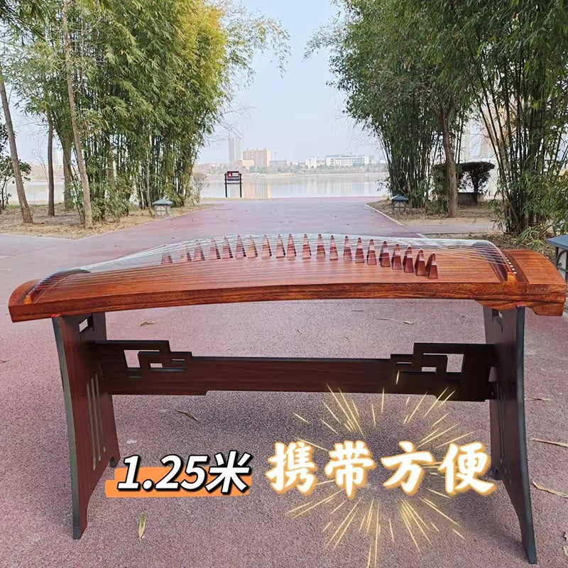 125Cm Paulownia Wood Guzheng Beginner Portable Small Guzheng Ethnic Musical Instrument Chinese Zither Guqin Stringed Instruments