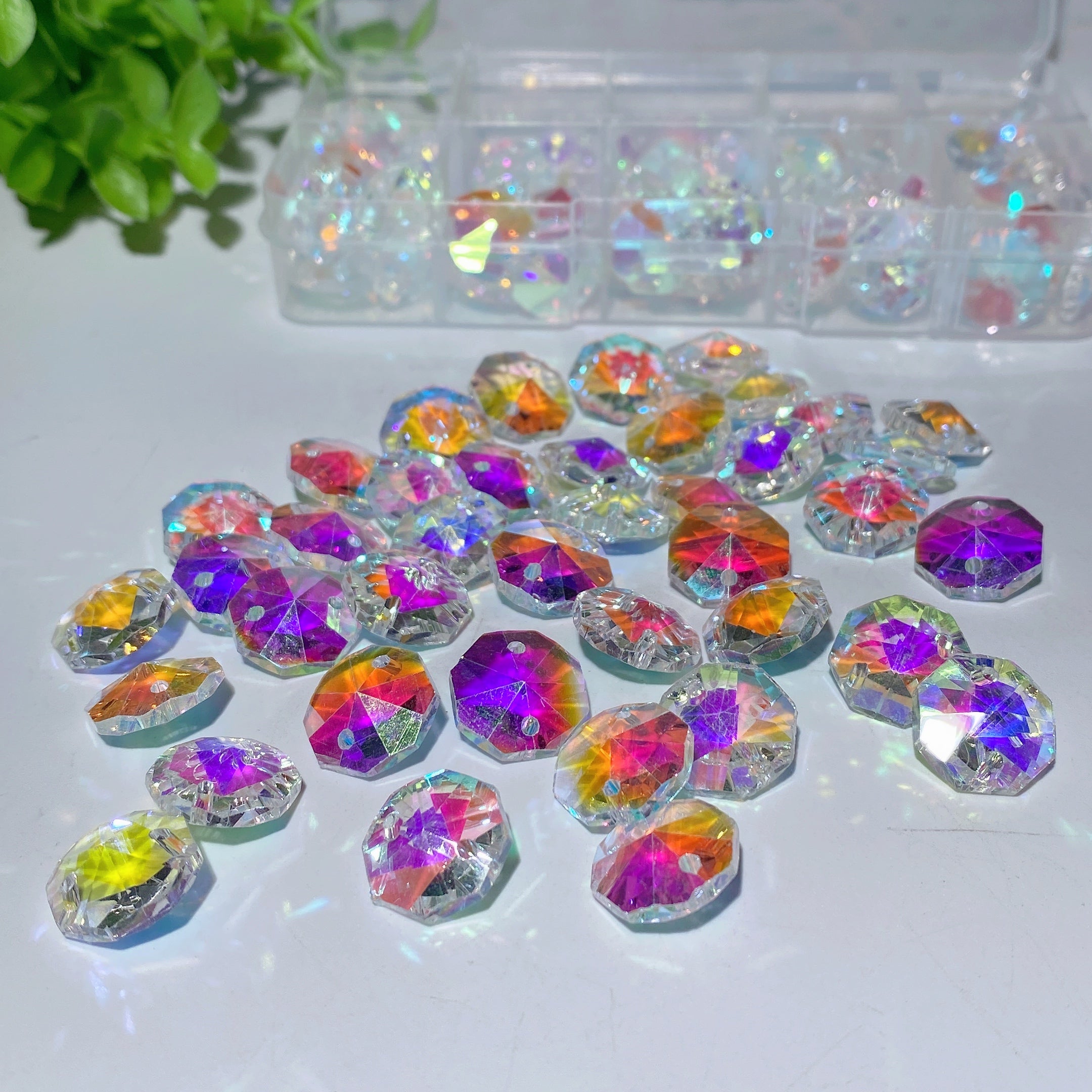 12mm Aura Resin Crystal Suncatcher Accessories Set