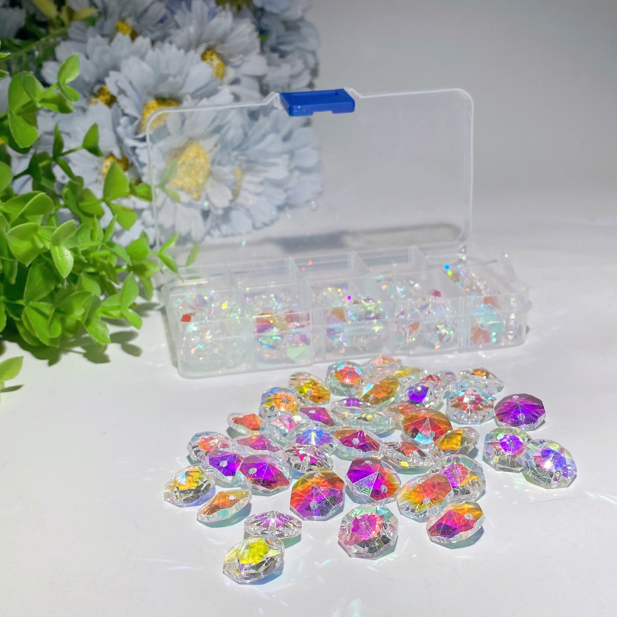 12mm Aura Resin Crystal Suncatcher Accessories Set