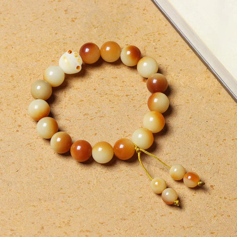 12mm Bodhi Seed Spiritual Bracelet for Peace & Wisdom