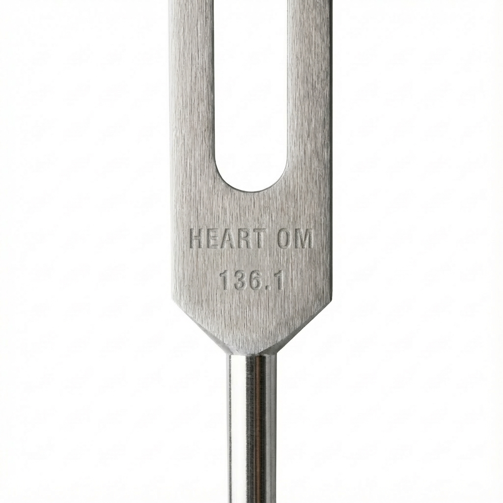 136.1 Hz OM Tuning Fork - Earth Planet - Heart Chakra