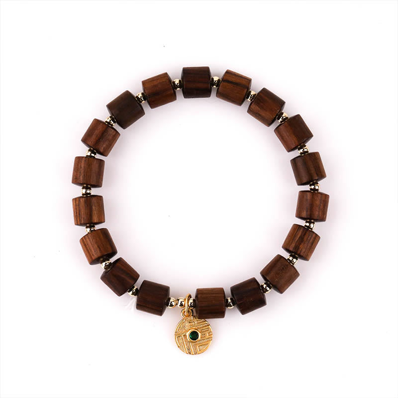 8mm Rosewood Spiritual Bracelet for Warmth & Balance