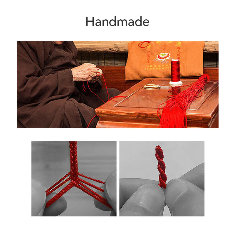 Handmade Five Color Red String Protection Bracelet