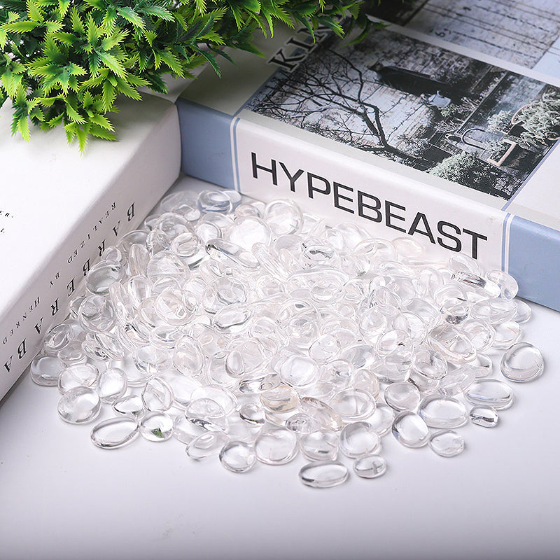 15-20mm Clear Quartz Tumbled Stones for Healing Energy