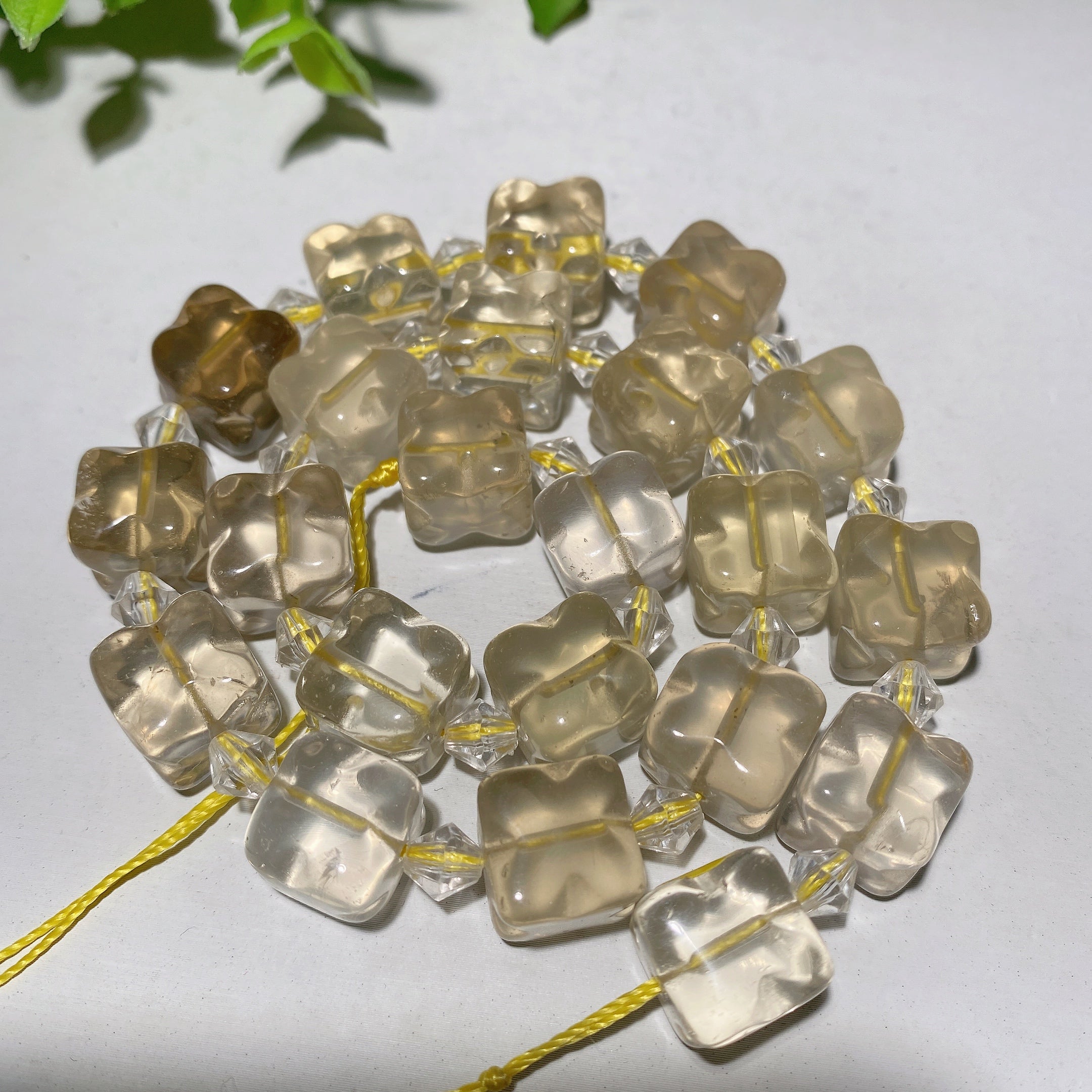15 Inch Mixed Crystal Healing Beads Strand for Jewelry Making