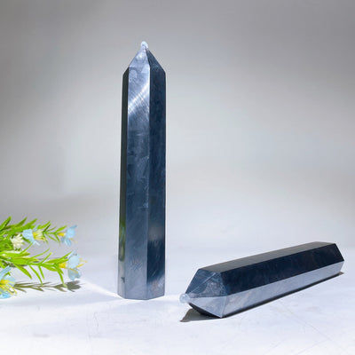 15cm Terahertz Tower Crystal for Healing Energy Balance
