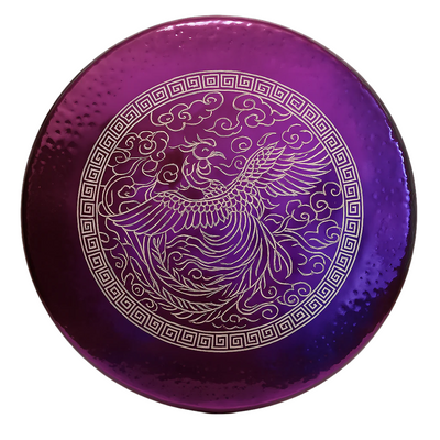 16 to 36 Inch Pink Phoenix Gong for Sound Relaxation
