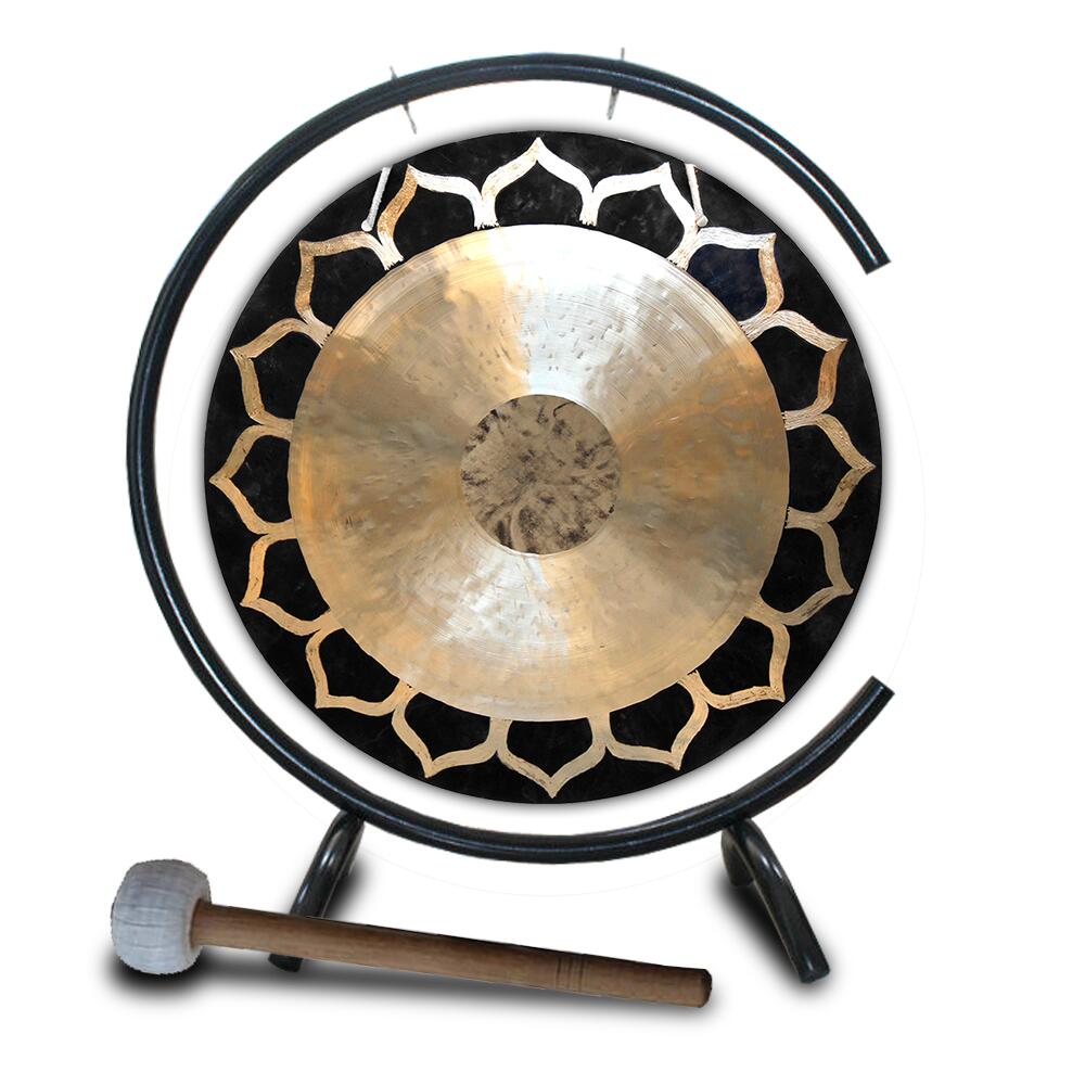 16 Inch Wind Gong with C-Type Stand for Meditation