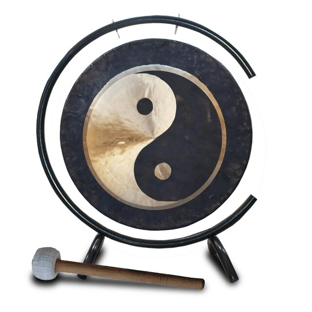 16 Inch Wind Gong with C-Type Stand for Meditation