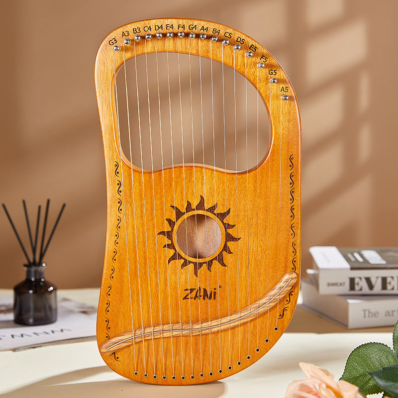 16-String Lyre Harp Instrument for Beginners