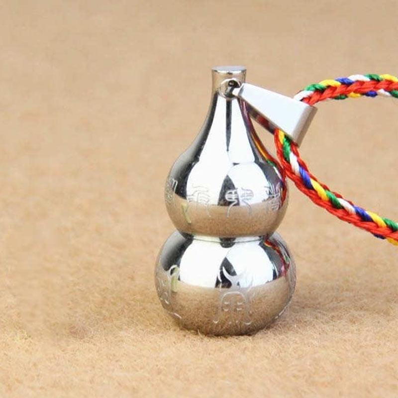 Unisex Titanium Steel Yin Yang Pendant Necklace Harmony Balance