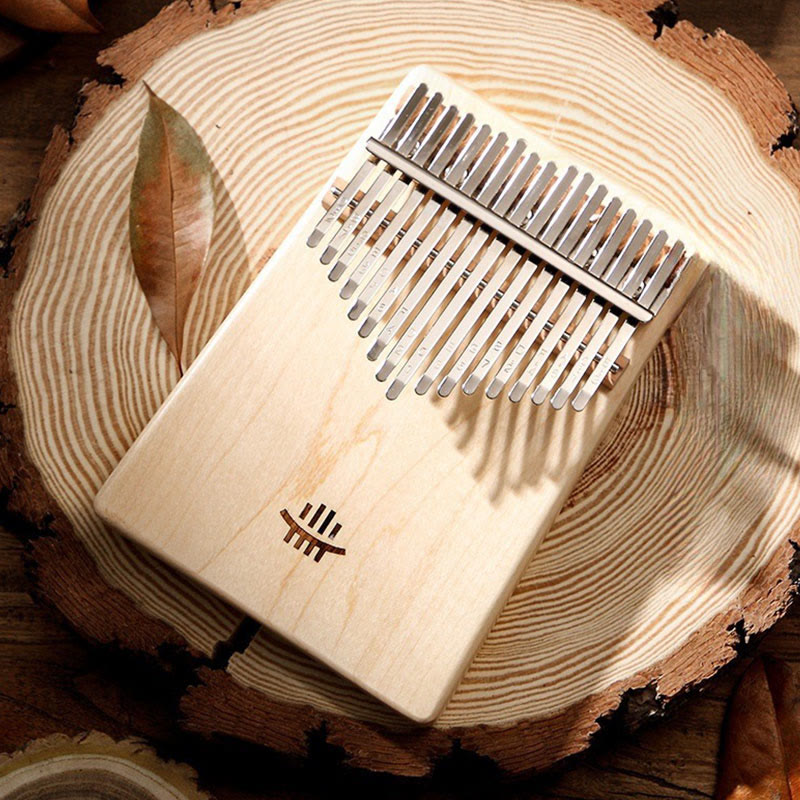 17 Key Kalimba Thumb Piano for Meditation and Sound Healing