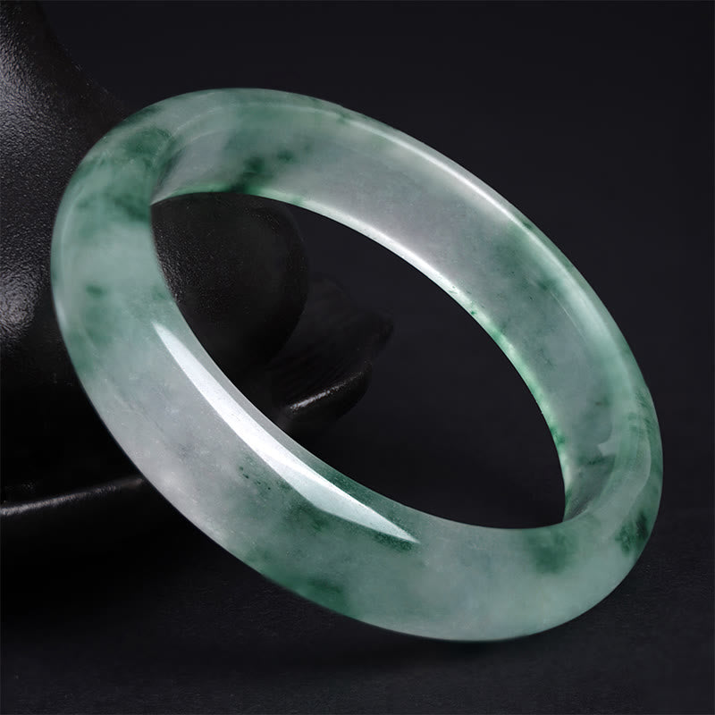 58mm Jade Luck Prosperity and Abundance Bangle Bracelet